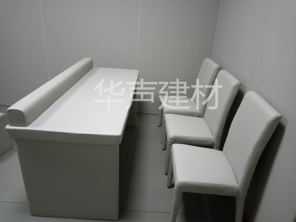 安全防撞谈话桌椅-审讯桌椅软包