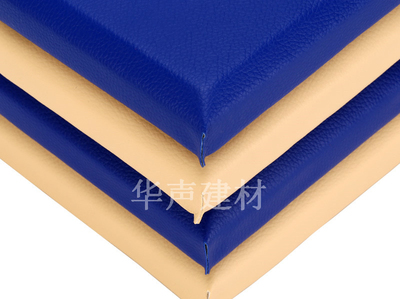 墙面防撞皮革防火棉软包