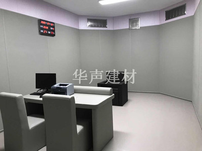 审讯室阻燃软包